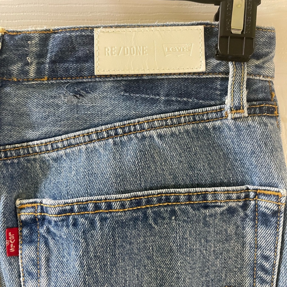 Levis Re/Done women jeans ultra high rise wide size 28‎ NWT - Picture 10 of 12